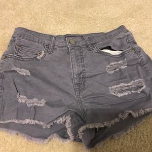 Grey shorts from Aeropostale